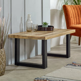 Solid Reclaimed Wood Coffee Table Rectangular - Surrey