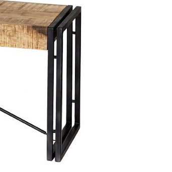 Solid Reclaimed Wood Dining Bench - Cosmo Industrial