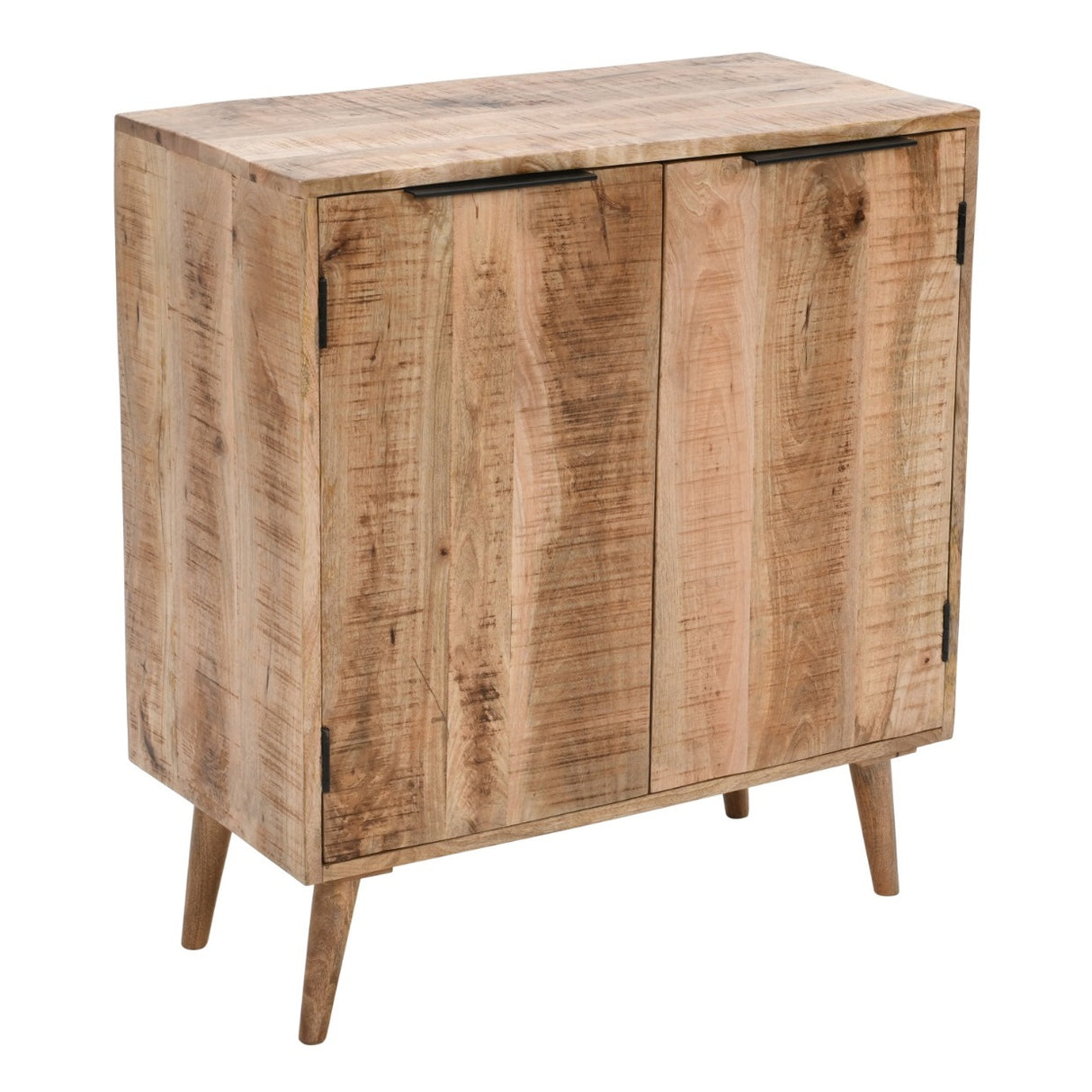 Solid Reclaimed Wood Drinks Cabinet With 2 Doors - Surrey