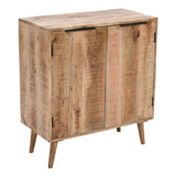 Solid Reclaimed Wood Drinks Cabinet With 2 Doors - Surrey
