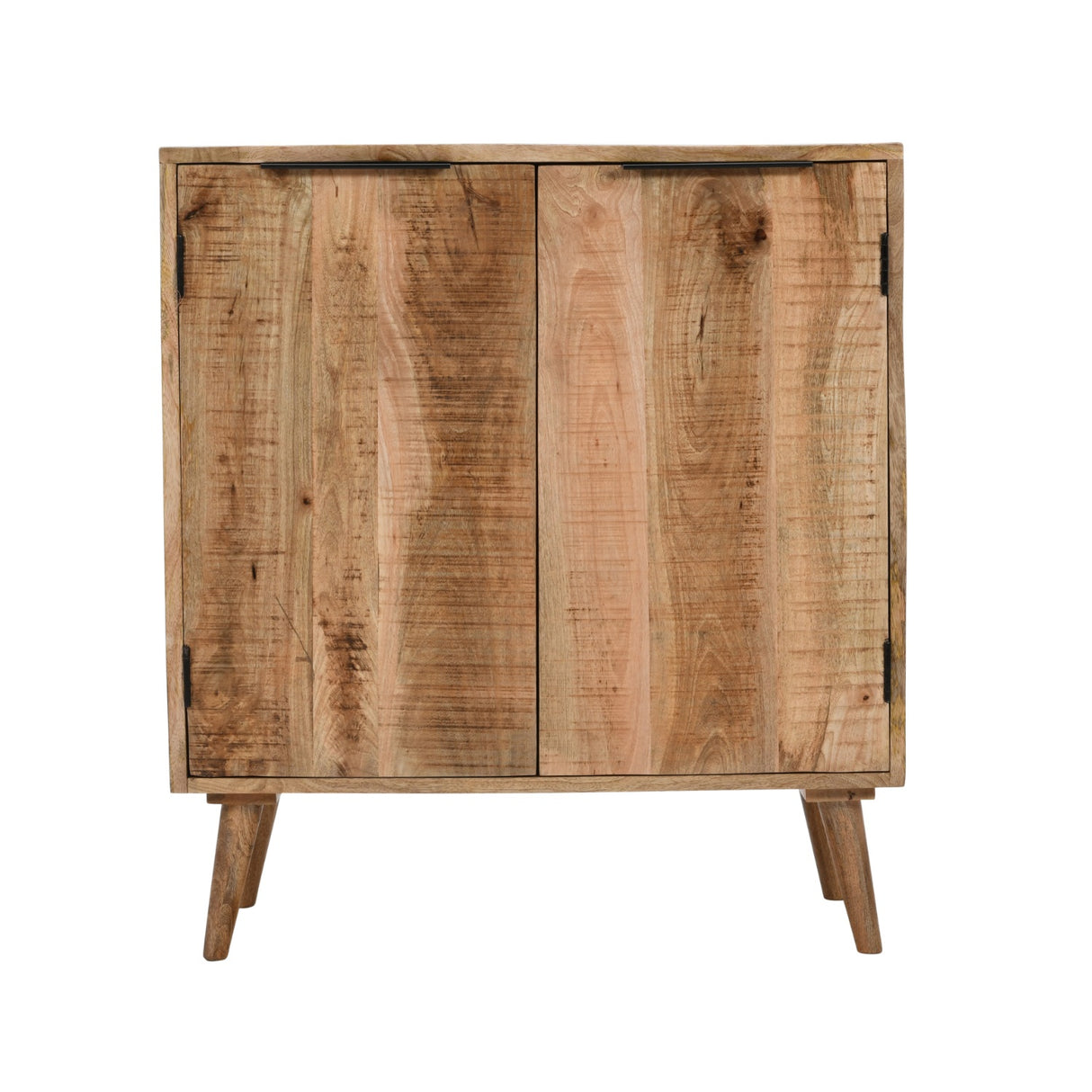 Solid Reclaimed Wood Drinks Cabinet With 2 Doors - Surrey