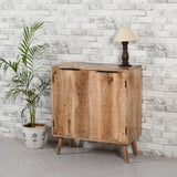 Solid Reclaimed Wood Drinks Cabinet With 2 Doors - Surrey