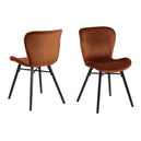 Velvet Dining Chairs in Set Of 2 - Batilda