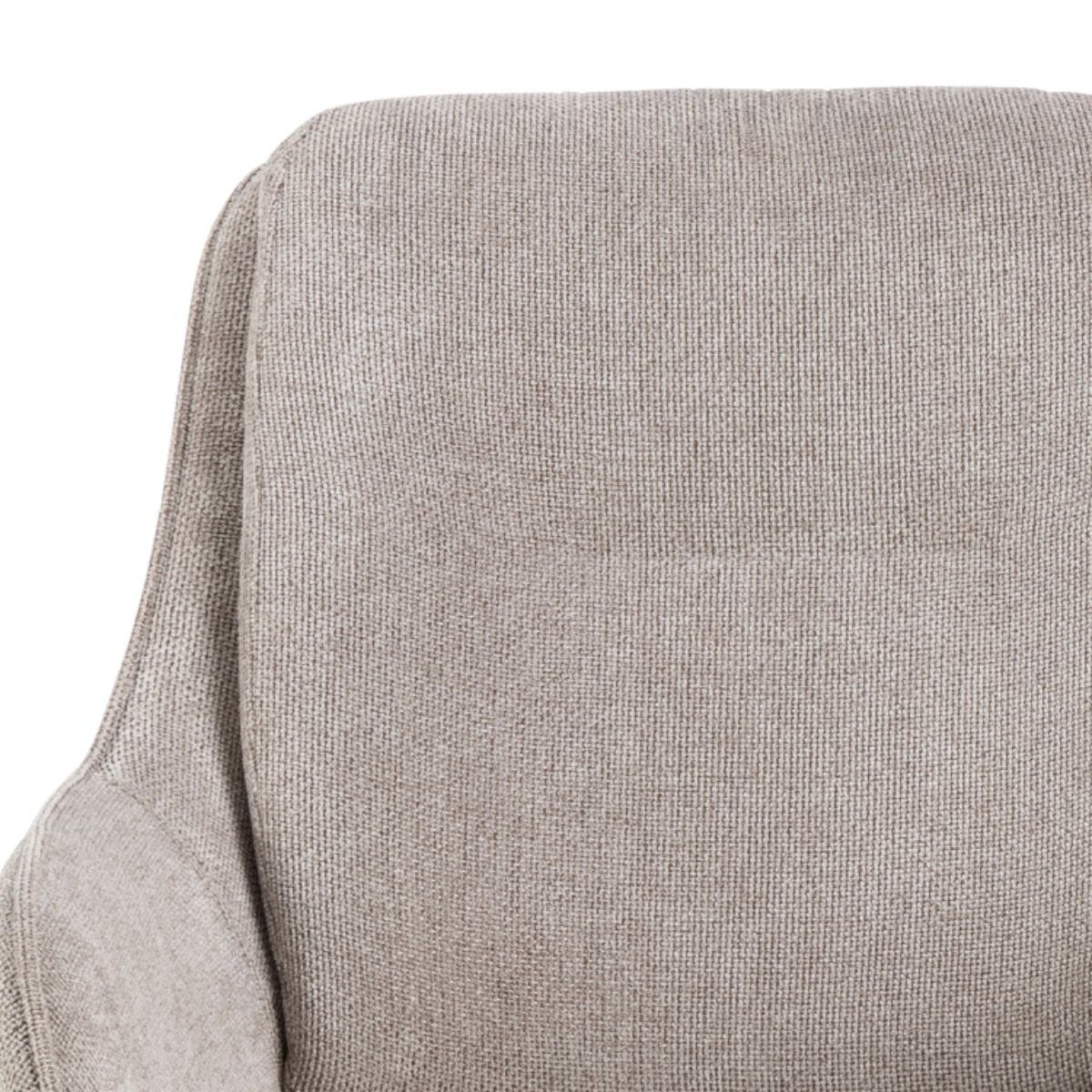 Velvet Dining Chairs in Set Of 2 With Swivel Function - Carrie