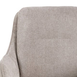 Velvet Dining Chairs in Set Of 2 With Swivel Function - Carrie
