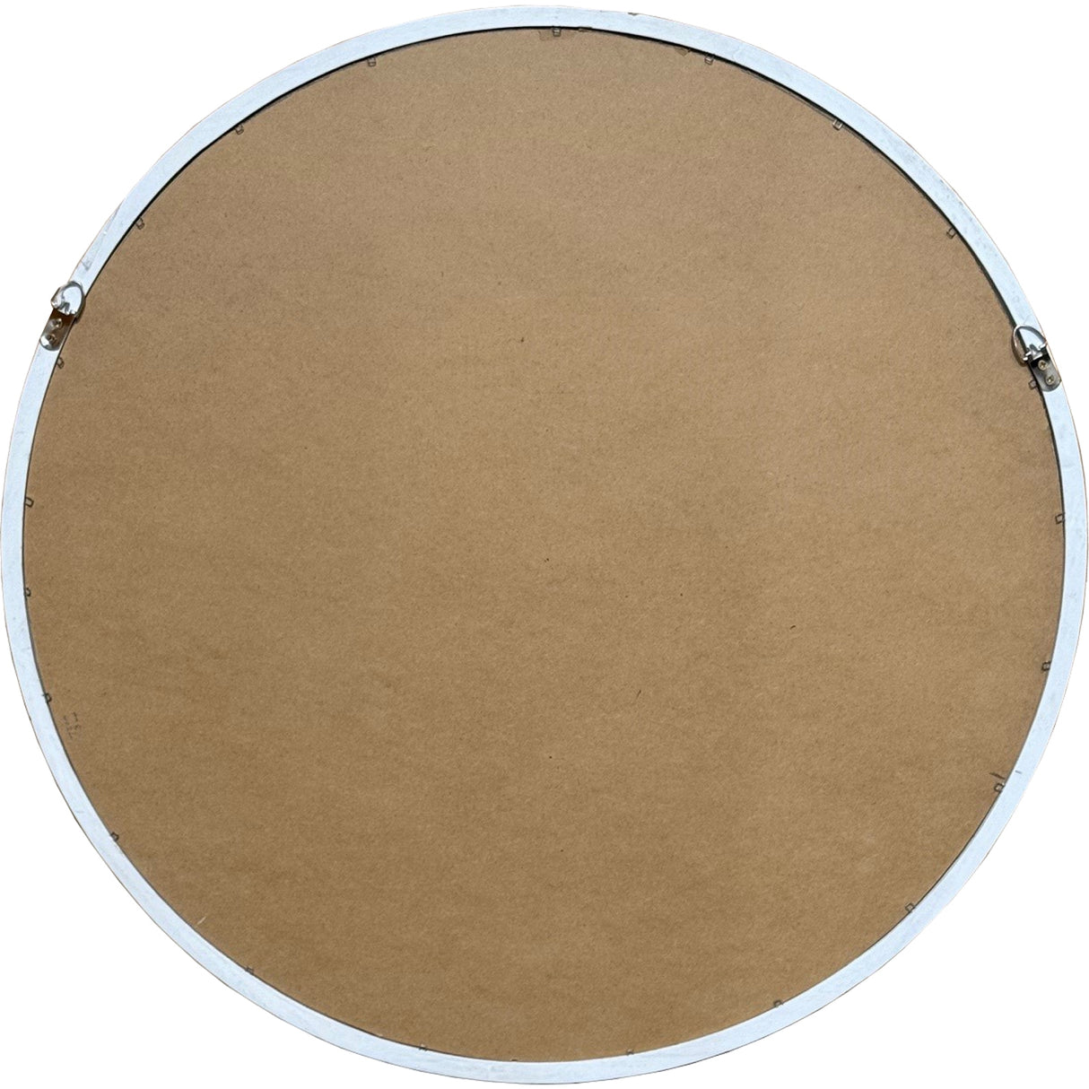 Wall Mirror In Beaded Washed Wooden Frame - Bradford