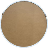 Wall Mirror In Beaded Washed Wooden Frame - Bradford