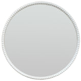 Wall Mirror In Beaded Washed Wooden Frame - Bradford