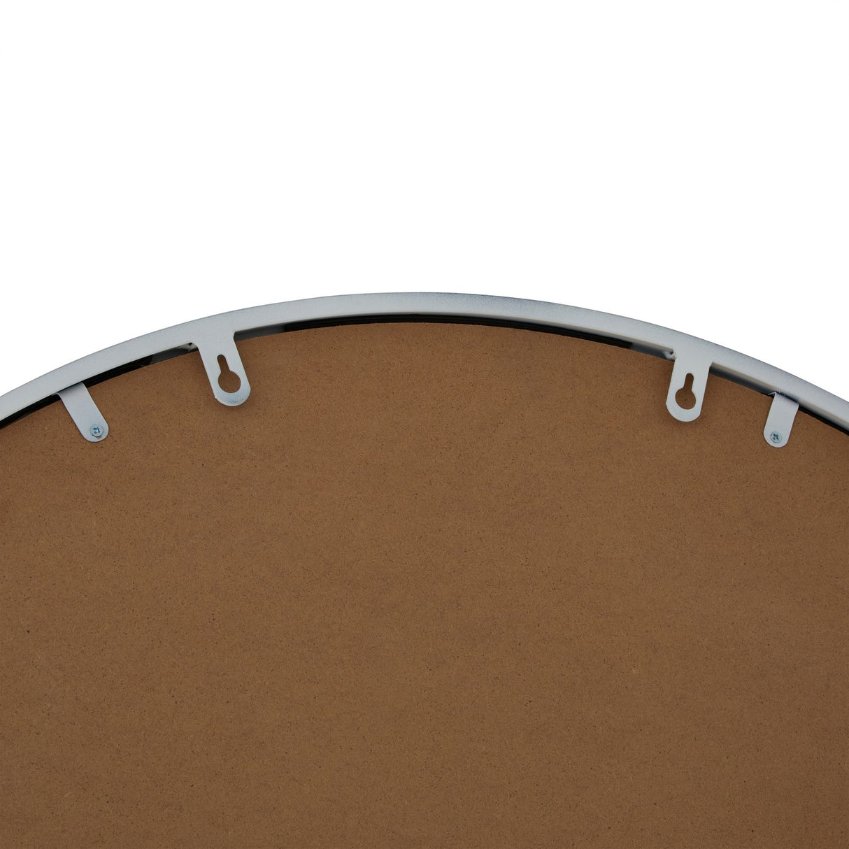 Wall Mirror Large Arched Shaped Window In White Wooden Frame - Norwich