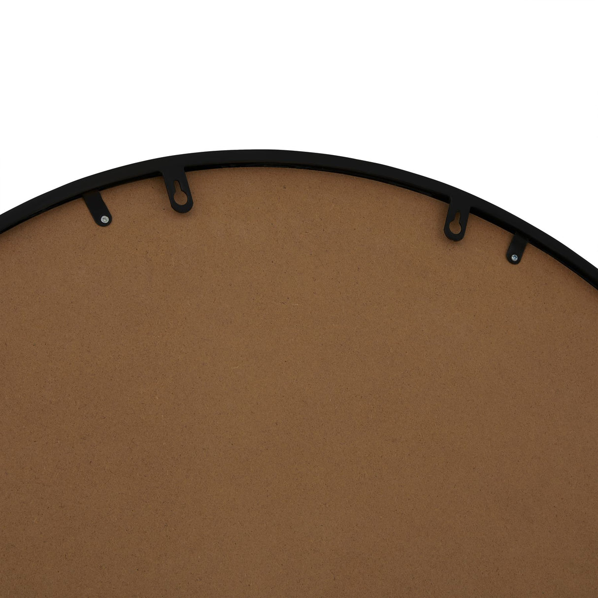 Wall Mirror Large Arched Shaped Window In White Wooden Frame - Norwich