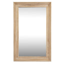 Wall Mirror Medium In Washed Wooden Frame - Bradford