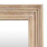 Wall Mirror Narrow In Washed Wooden Frame - Bradford