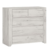 Wooden 3 Piece Bedroom Furniture Set - Angel
