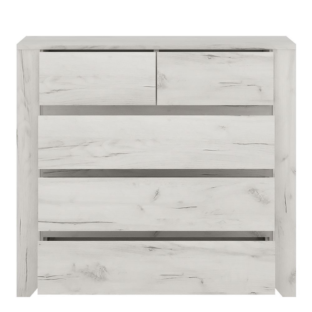 Wooden 3 Piece Bedroom Furniture Set - Angel
