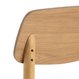Wooden Bar Stools With Back In Set Of 2 - Barlow