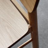 Wooden Bar Table And 2 Bar Stools With Back - Barlow
