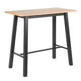 Wooden Bar Table Rectangular - Chara