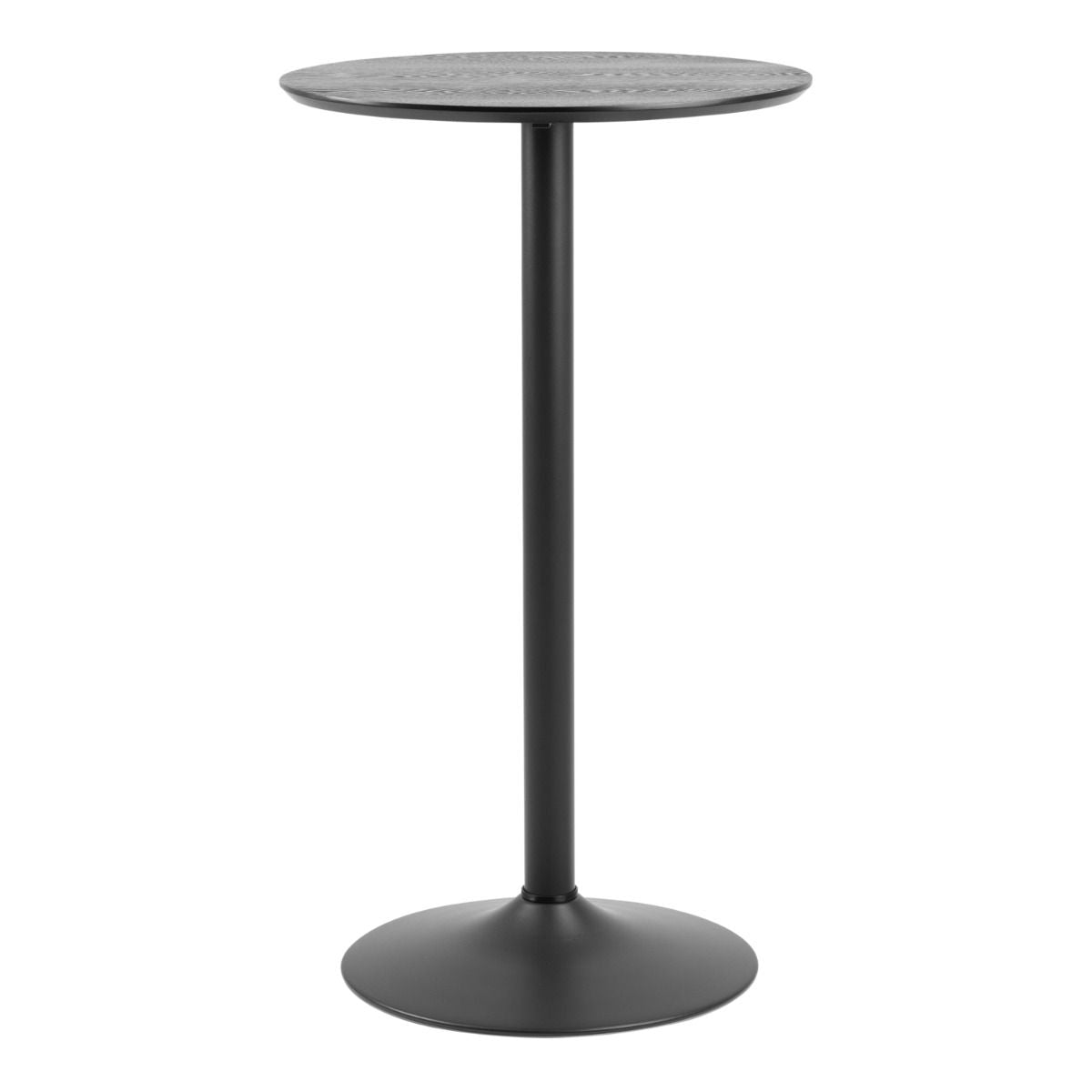 Wooden Bar Table Tall And Round - Ibiza