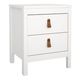 Wooden 3 Piece Bedroom Furniture Set With 2 Doors Wardrobe - Barcelona