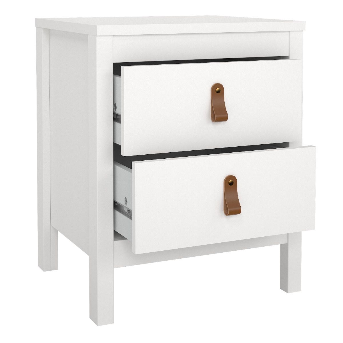 Wooden 3 Piece Bedroom Furniture Set With 2 Doors Wardrobe - Barcelona