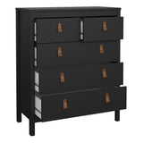 Wooden 3 Piece Bedroom Furniture Set With 2 Doors Wardrobe - Barcelona