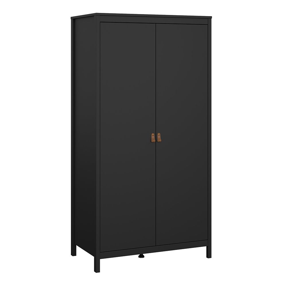 Wooden 3 Piece Bedroom Furniture Set With 2 Doors Wardrobe - Barcelona