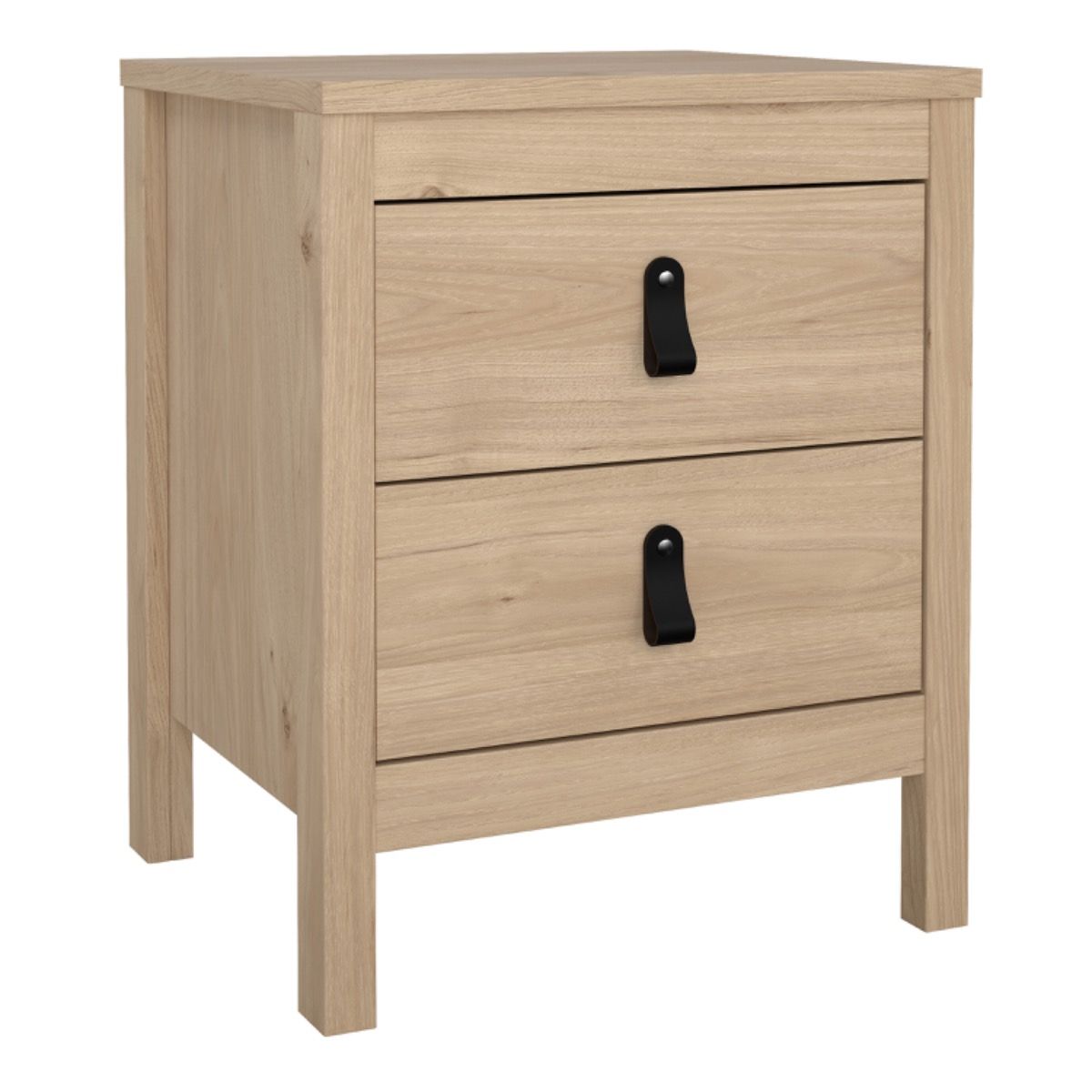 Wooden 3 Piece Bedroom Furniture Set With 2 Doors Wardrobe - Barcelona