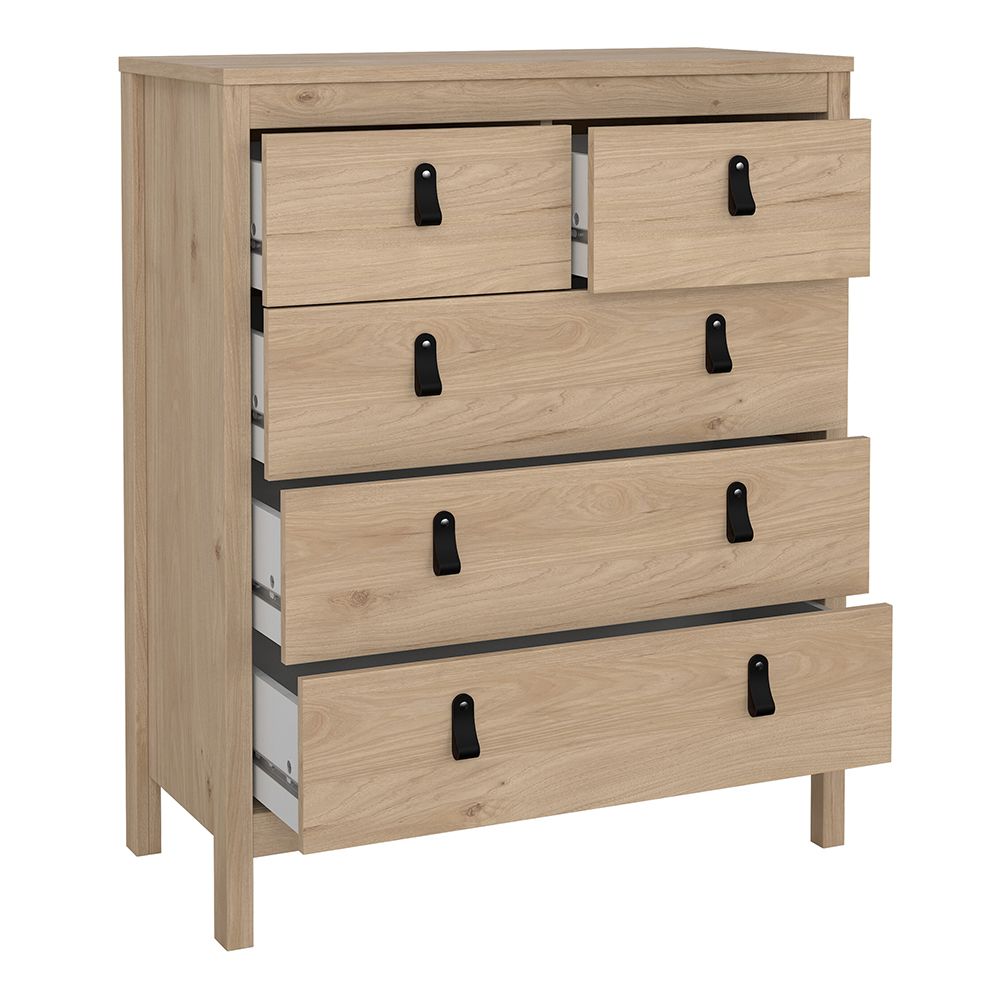 Wooden 3 Piece Bedroom Furniture Set With 2 Doors Wardrobe - Barcelona