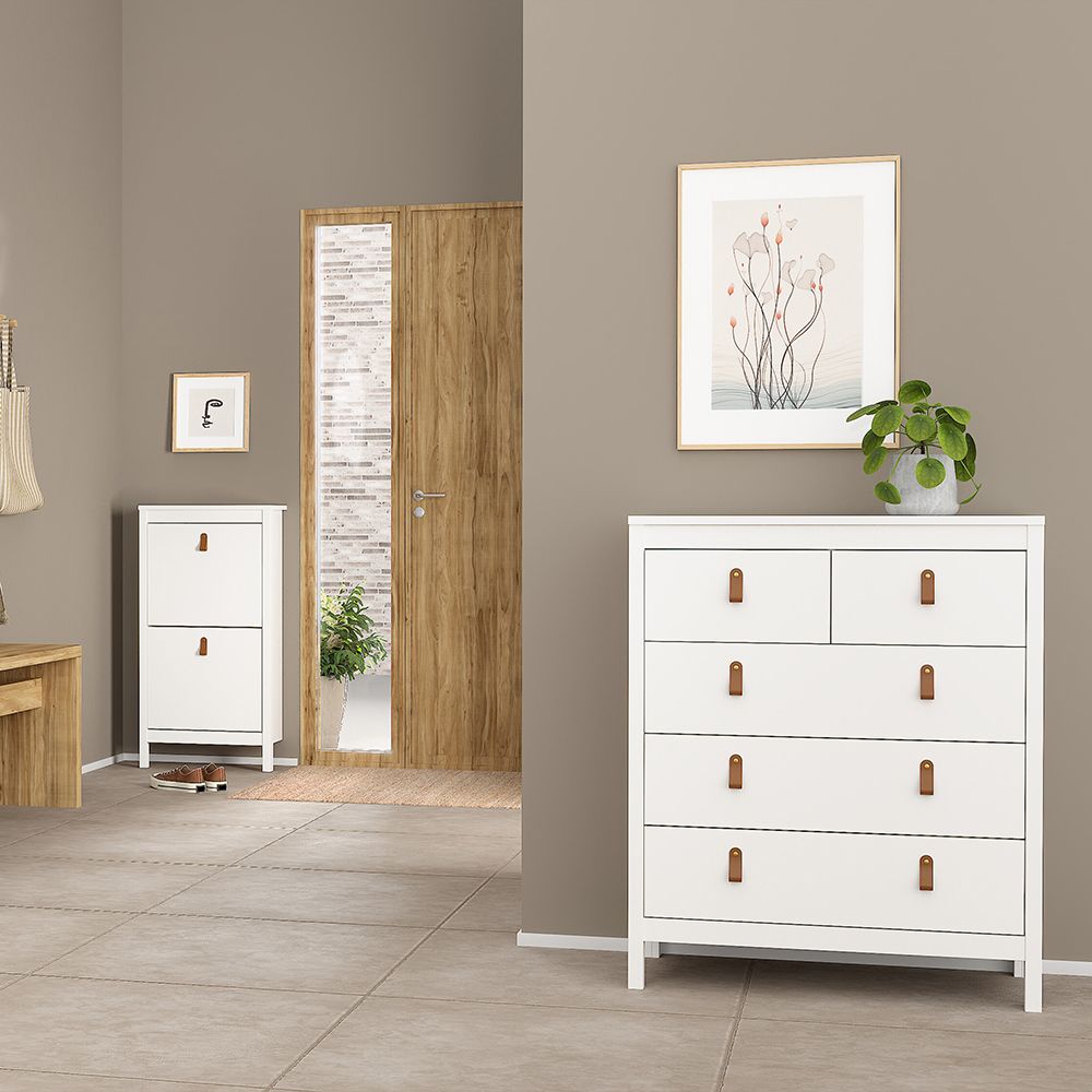 Wooden 3 Piece Bedroom Furniture Set With 3 Doors Wardrobe - Barcelona