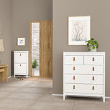 Wooden 3 Piece Bedroom Furniture Set With 3 Doors Wardrobe - Barcelona