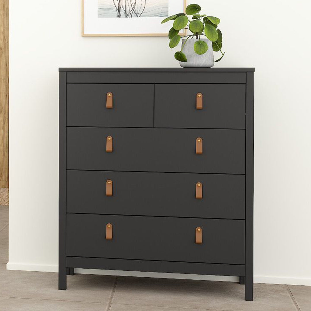 Wooden 3 Piece Bedroom Furniture Set With 3 Doors Wardrobe - Barcelona