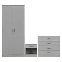 Wooden Bedroom Furniture Set 3 Piece - Dakota