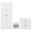Wooden Bedroom Furniture Set 3 Piece - Dakota