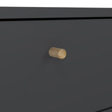 Wooden Bedside Cabinet With 1 Door And 1 Drawer - Cumbria