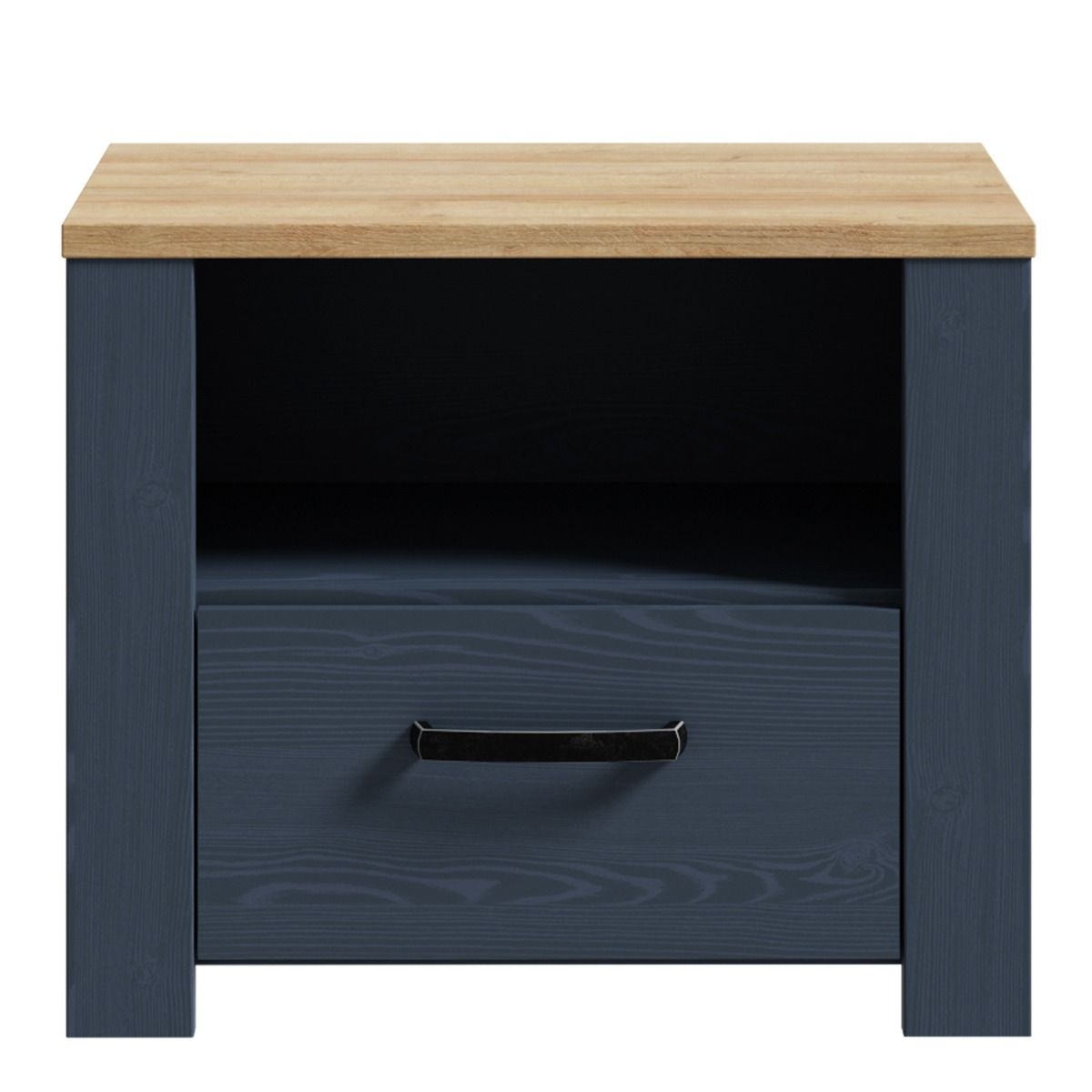 Wooden Bedside Cabinet With 1 Drawer - Bohol