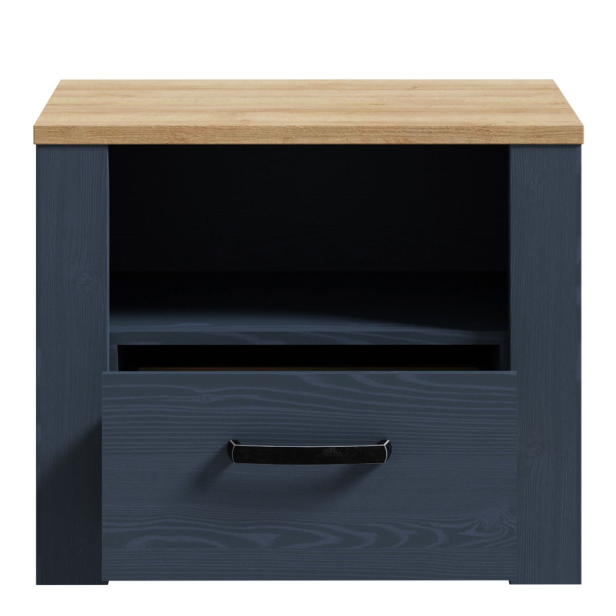 Wooden Bedside Cabinet With 1 Drawer - Bohol