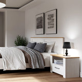 Wooden Bedside Cabinet With 1 Drawer - Bohol
