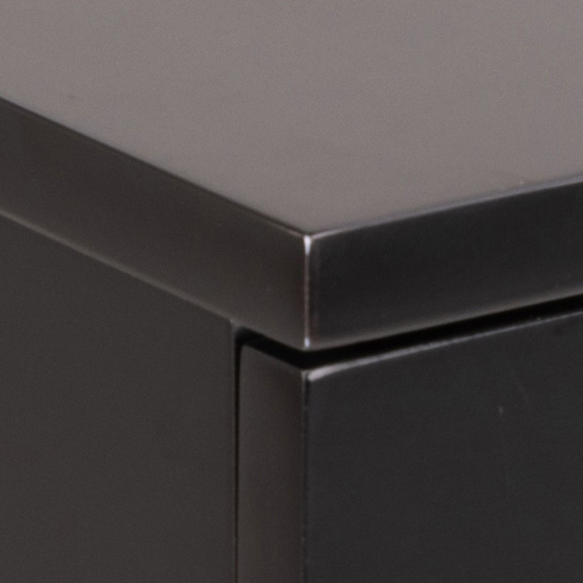 Wooden Bedside Cabinet Square Wall Hung With 1 Drawer - Ashlan