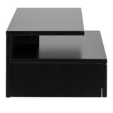 Wooden Bedside Cabinet Wall Hung With 1 Drawer - Ashlan