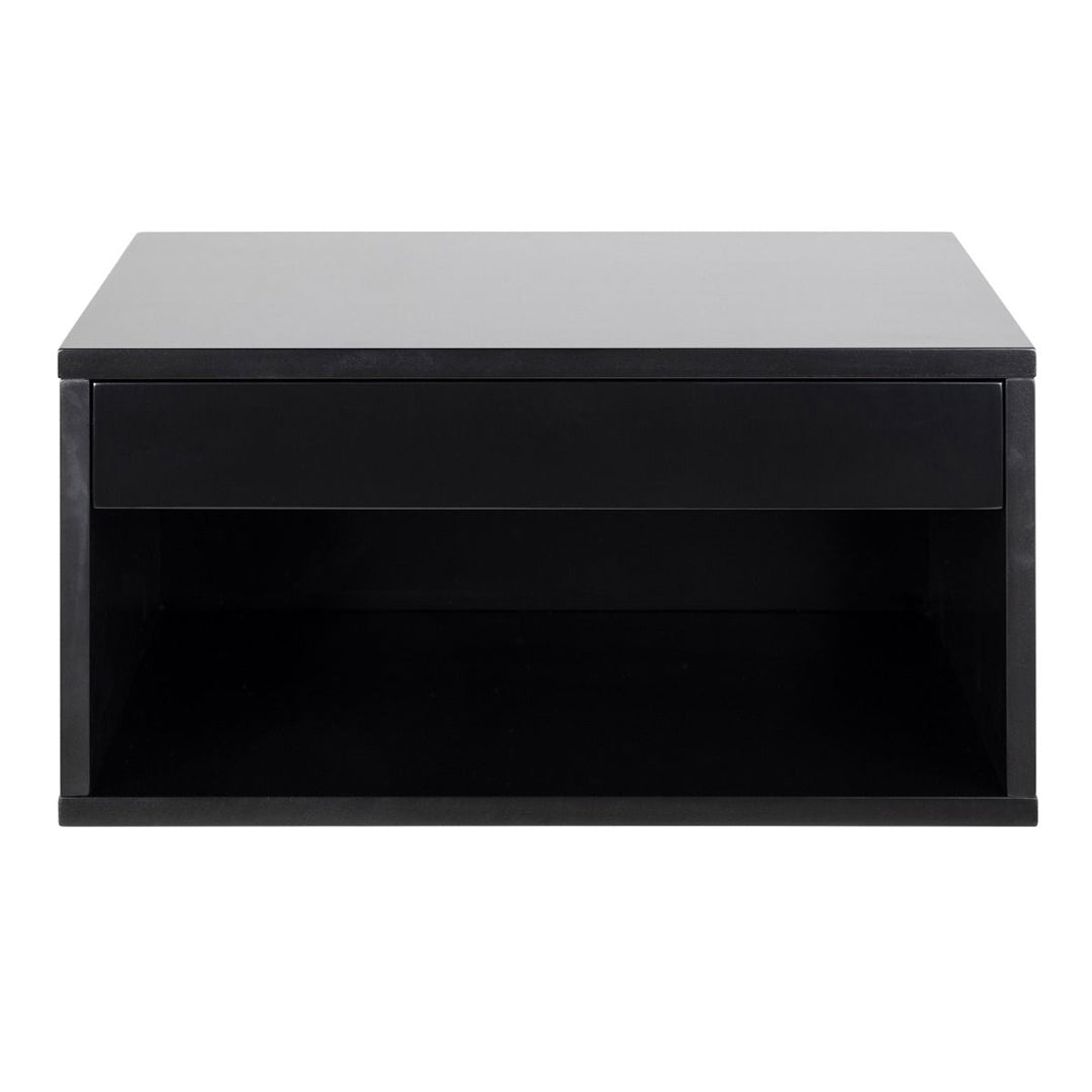 Wooden Bedside Cabinet Wall Mounted With 1 Drawer - Cholet