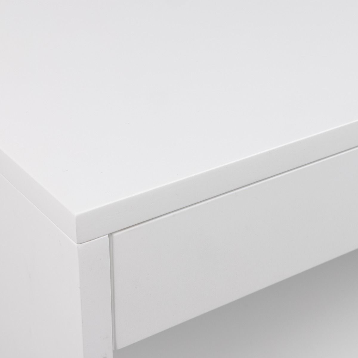 Wooden Bedside Cabinet Wall Mounted With 1 Drawer - Cholet