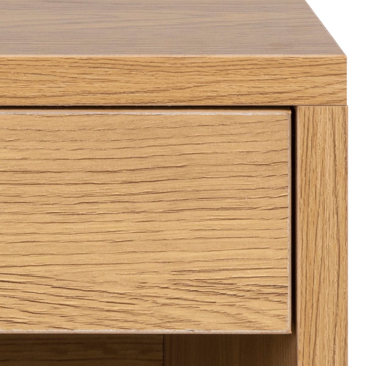 Wooden Bedside Cabinet Wall Mounted With 1 Drawer - Cholet