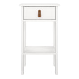 Wooden Bedside Cabinet With 1 Drawer - Barcelona