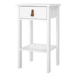 Wooden Bedside Cabinet With 1 Drawer - Barcelona