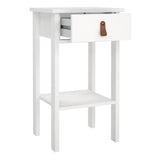 Wooden Bedside Cabinet With 1 Drawer - Barcelona
