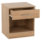 Wooden Bedside Cabinet With 1 Drawer - Dakota