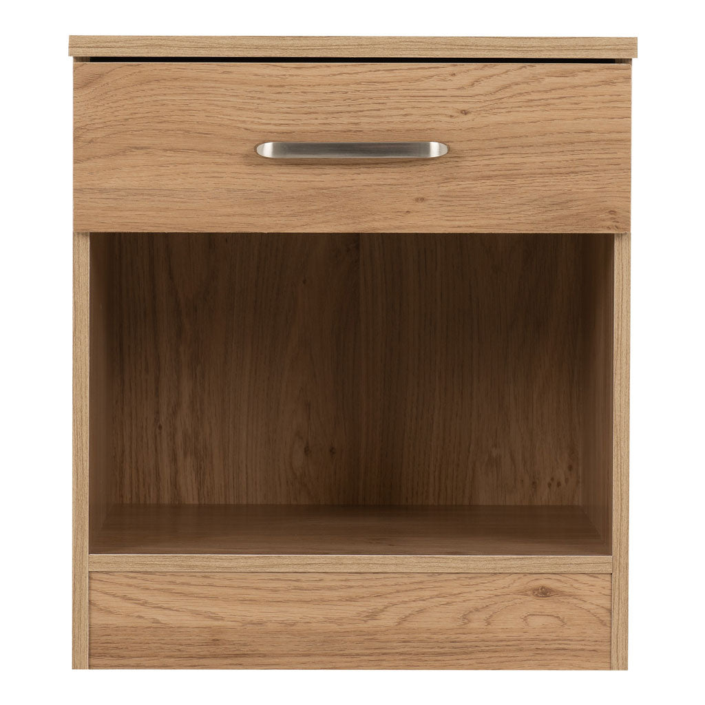Wooden Bedside Cabinet With 1 Drawer - Dakota