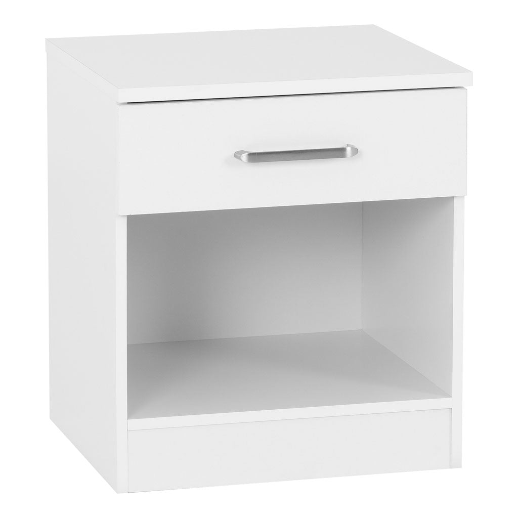 Wooden Bedside Cabinet With 1 Drawer - Dakota
