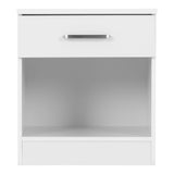 Wooden Bedside Cabinet With 1 Drawer - Dakota