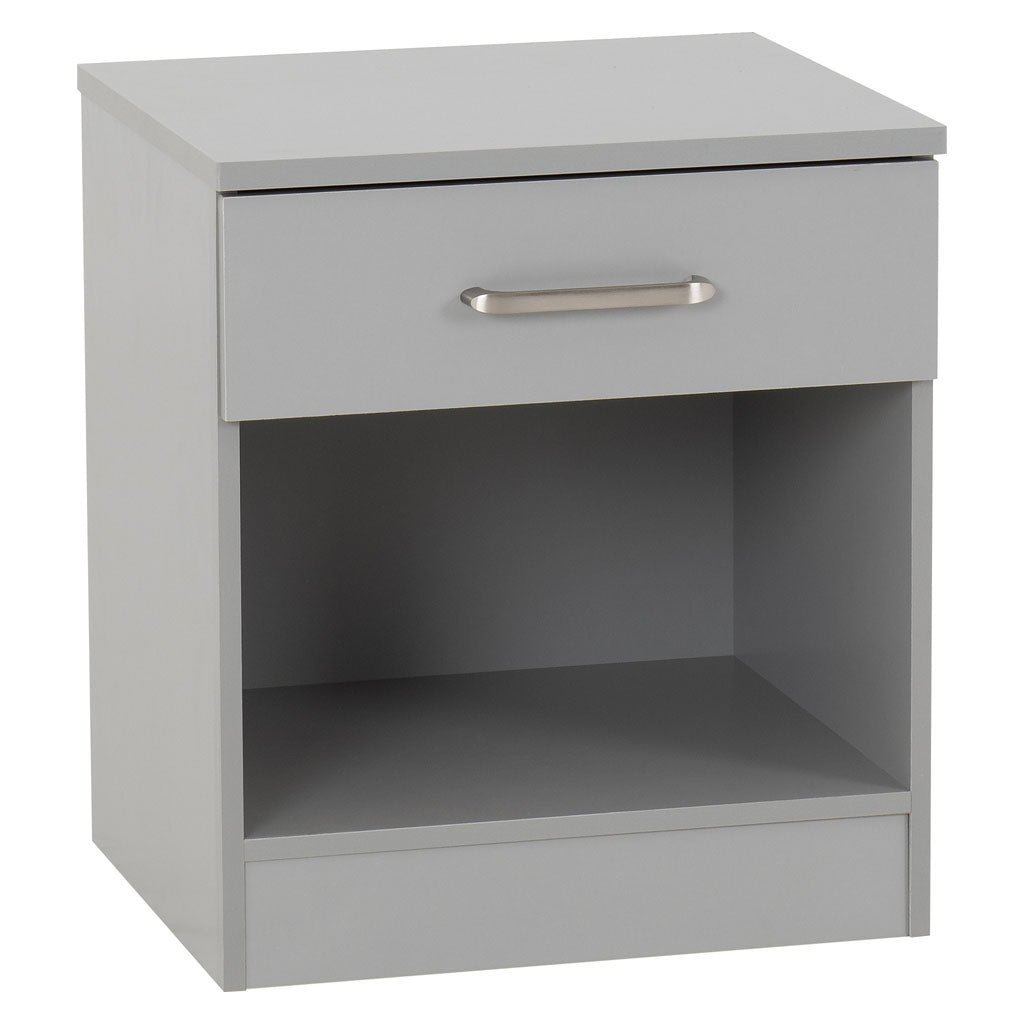 Wooden Bedside Cabinet With 1 Drawer - Dakota